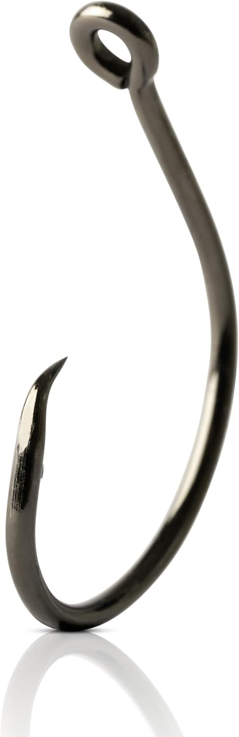 Mustad UltraPoint Demon Perfect Offset Circle 3 extra Starke Haken mit Kirbed Point (25 Stück) 8/0,