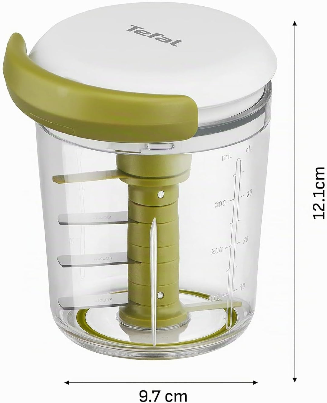 Hachoir manuel Tefal Shaker 5 secondes K1644104 Vert