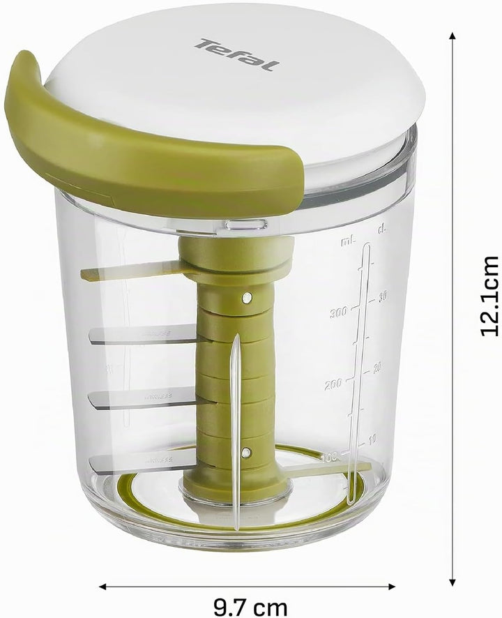 Hachoir manuel Tefal Shaker 5 secondes K1644104 Vert
