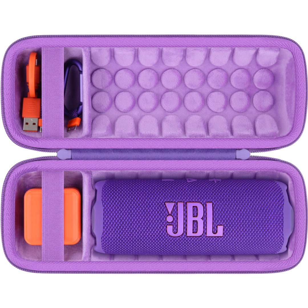 Khanka für JBL Flip 7 / Flip 6 wasserdichte tragbare Bluetooth-Lautsprecher Hartschalen-Reise-Aufbew