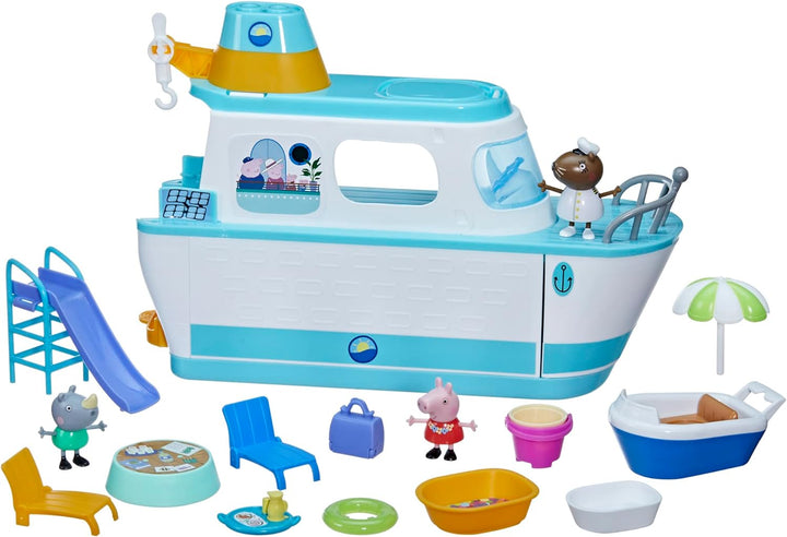 Peppa Pig Peppas Kreuzfahrtschiff Spielset CRUISE SHIP, CRUISE SHIP
