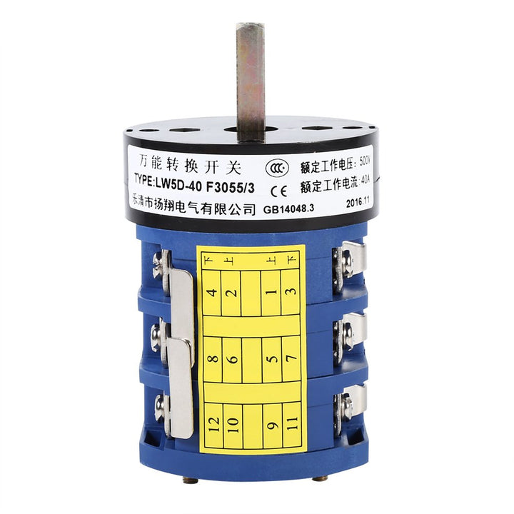 Keenso Auto Reifenwechselmaschine Schalter, 240V / 480V / 500V 40A Reifenmontiermaschine Fusspedal V
