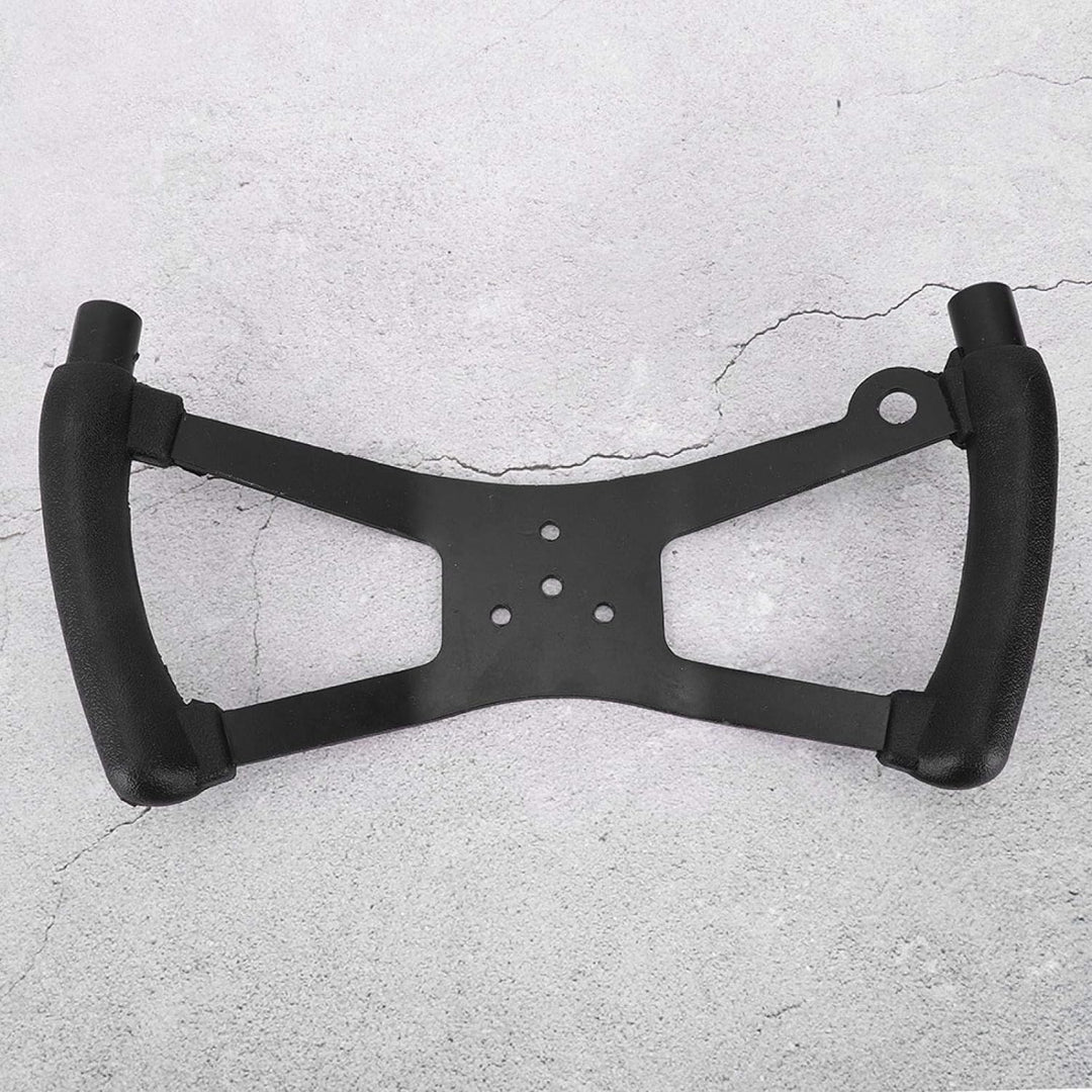 Lenkrad für Geländewagen,Lenkrad Im H Stil für Racing Kart Go Cart Auto Modifikation Zubehör Schwarz