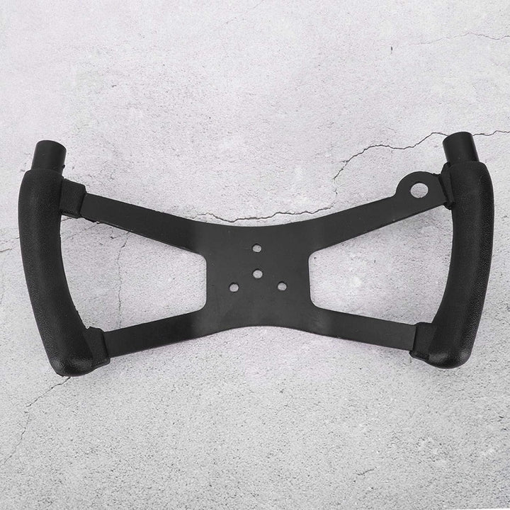 Lenkrad für Geländewagen,Lenkrad Im H Stil für Racing Kart Go Cart Auto Modifikation Zubehör Schwarz
