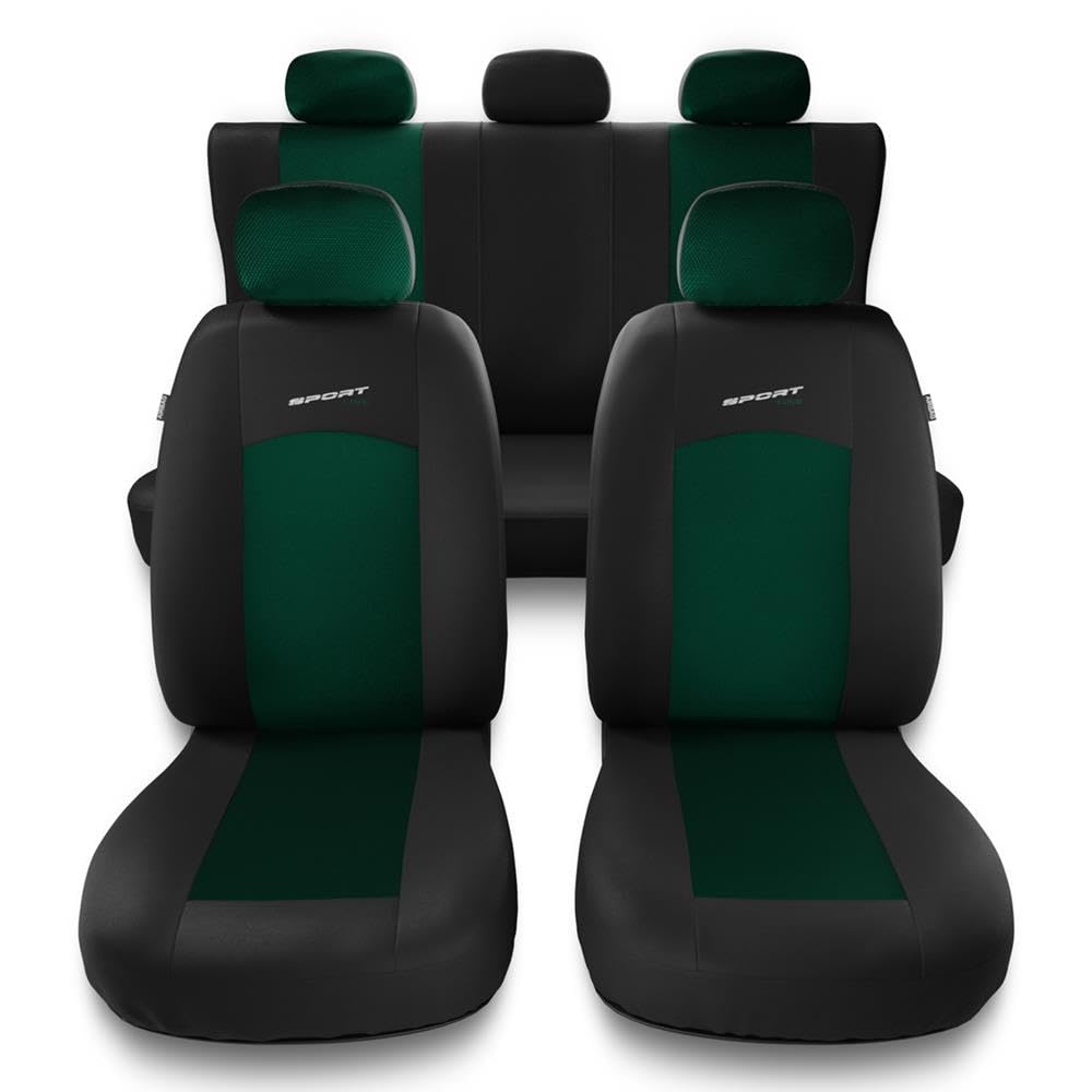 Mossa - Universal Sitzbezüge Auto kompatibel mit Dacia Sandero I, II, III (2008- ) - Autositzbezüge