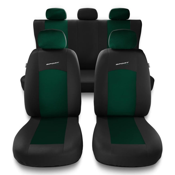 Mossa - Universal Sitzbezüge Auto kompatibel mit Dacia Sandero I, II, III (2008- ) - Autositzbezüge