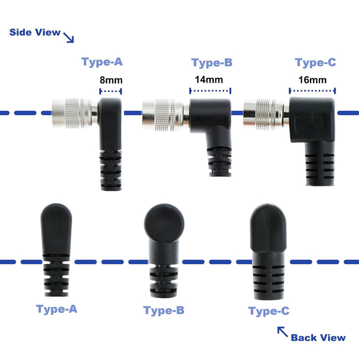Alvin's Cables Hirose 6 Pin Buchse Rechtwinklig auf Offenes Ende Trigger Stroboskop PWS Kabel für TI