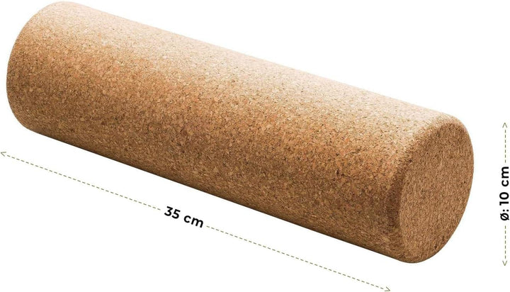Korkrolle für Balanceboards | 35 x 10 cm | Rolle für Gleichgewichtsbrett | Wackel-Brett | Koordinati