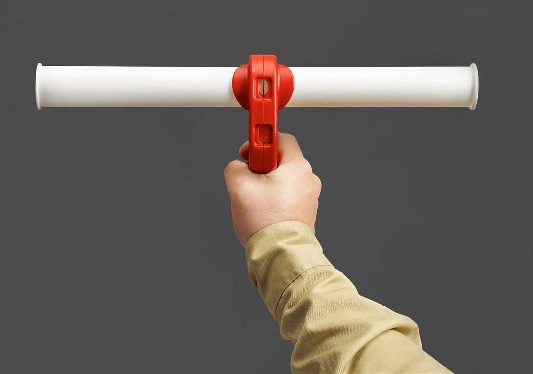 Ridgid 41608 Modell PTEC 3000 Abflussrohr aus Kunststoff, 3,8 cm und 3,8 cm Rohrschneider, rot