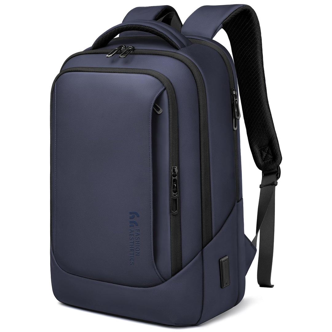 Laptop Business Rucksack Herren mit 15,6 Zoll laptopfach mit USB-Ladeanschluss Diebstahlsicher Handg