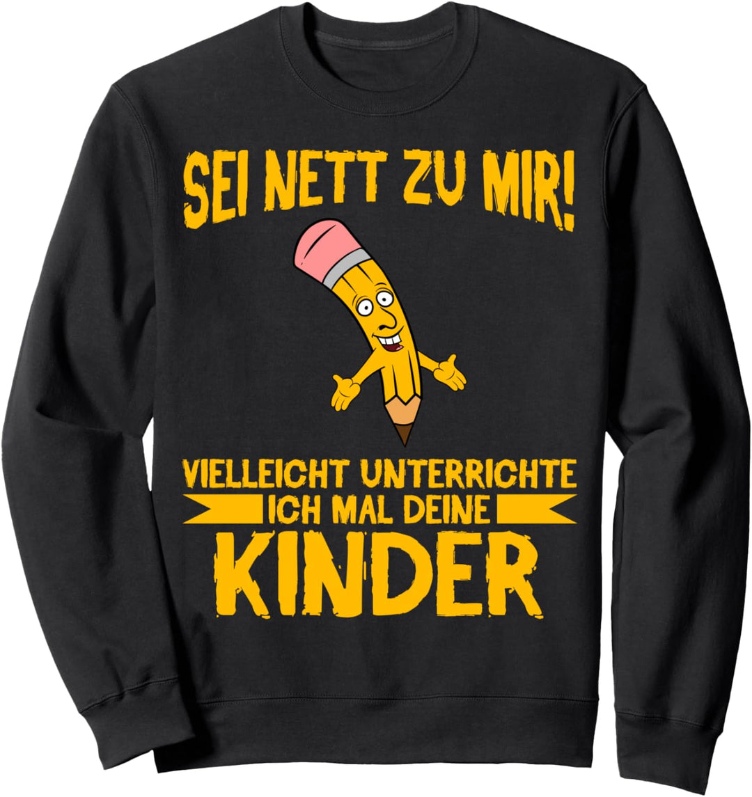 Student Studentin Lehramt Mathe Deutsch Referent Lehrerin Sweatshirt