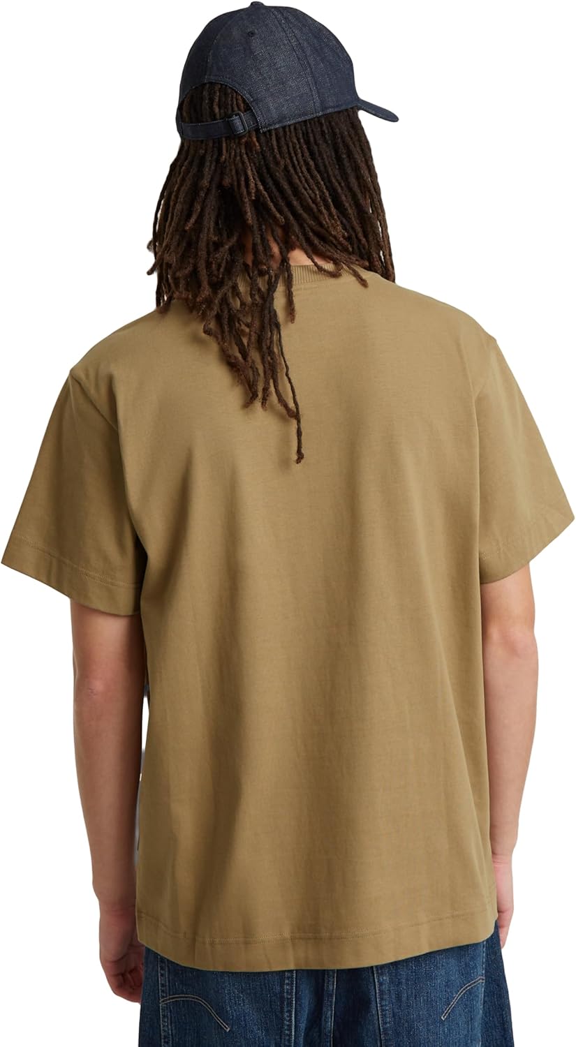 G-STAR RAW Herren Essential Loose T-Shirts XS Beige (Safari D23471-c784-b444), XS Beige (Safari D234