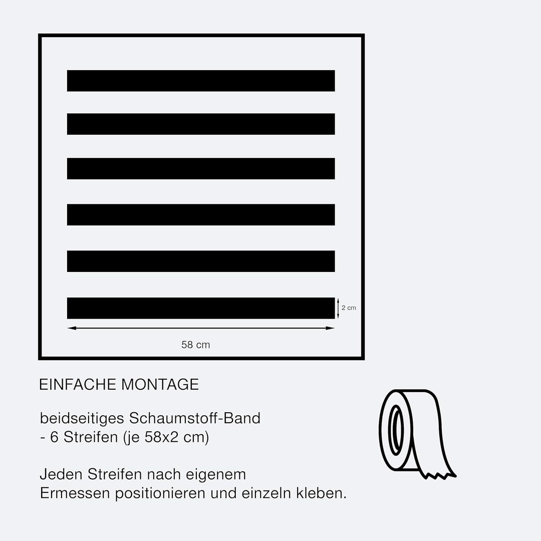 murando Spritzschutz Glas für Küche 60x60 cm Küchenrückwand Küchenspritzschutz Fliesenschutz Glasbil
