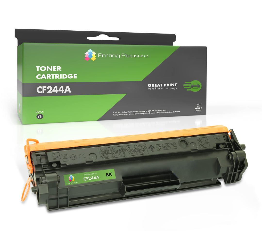 Printing Pleasure CF244A 44A Toner kompatibel für HP Laserjet Pro M15a M15w M16a M16w | MFP M28a M28