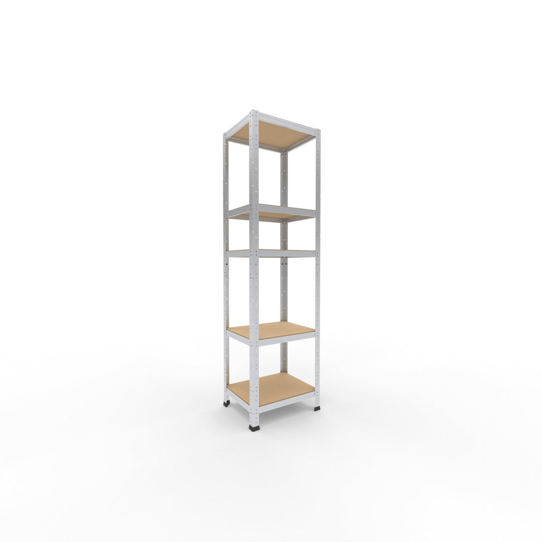 shelfplaza® 180x50x40cm Home Schwerlastregal verzinkt/Metallregal mit 5 Böden/Kellerregal Metall, Ga