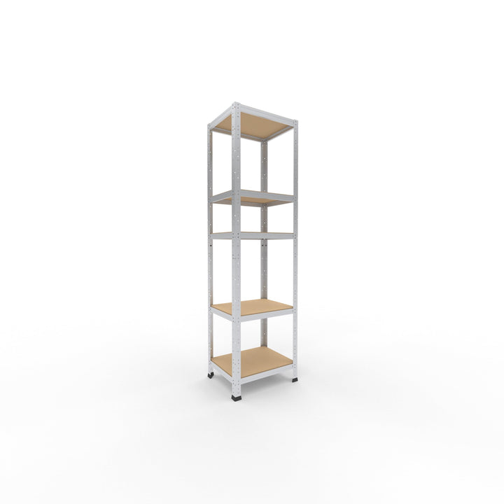 shelfplaza® 180x50x40cm Home Schwerlastregal verzinkt/Metallregal mit 5 Böden/Kellerregal Metall, Ga
