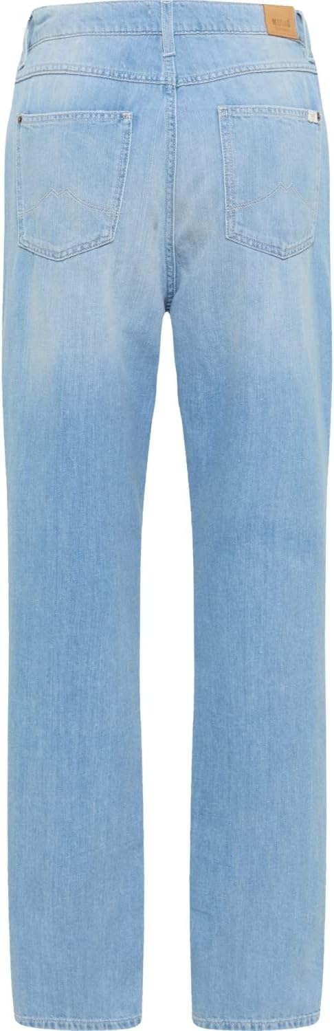 MUSTANG Damen Jeans Hose Style Moms 25W / 32L Mittelblau 301, 25W / 32L Mittelblau 301