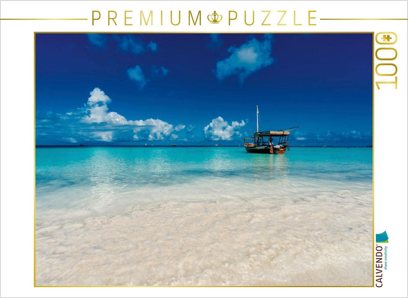 CALVENDO Puzzle Inselparadies Sansibar 1000 Teile Lege-Grösse 64 x 48 cm Foto-Puzzle Bild von Stefan