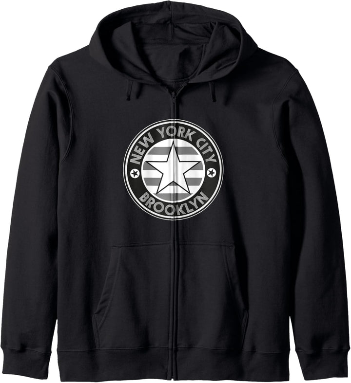 New York City BROOKLYN USA VEREINIGTE STAATEN NYC Outfit Kapuzenjacke