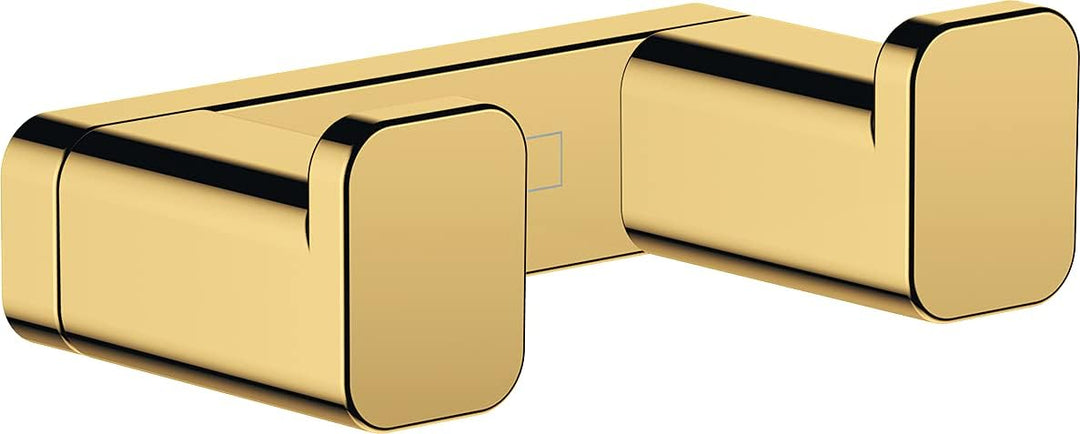 hansgrohe Handtuchhaken doppelt AddStoris, Handtuchhalter, Polished Gold Optic Polished Gold Optik D