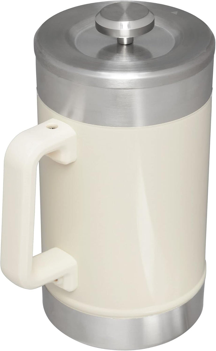 STANLEY Classic Stay-Hot French Press 1,3 l Creme-Glanz 48oz Cremeglanz, 48oz Cremeglanz