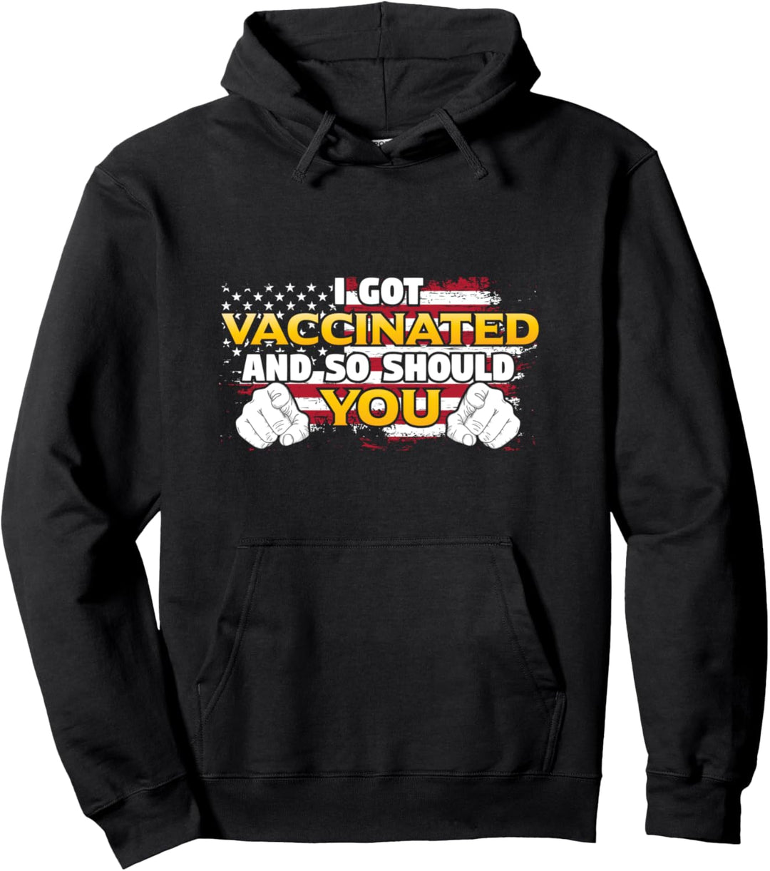Ich wurde geimpft und du solltest es auch schenken Pullover Hoodie