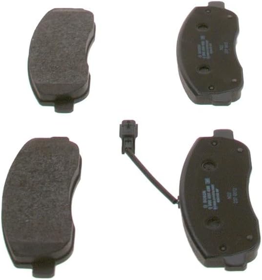 Bosch BP1417 Bremsbeläge - Vorderachse - ECE-R90 Zertifizierung - vier Bremsbeläge pro Set