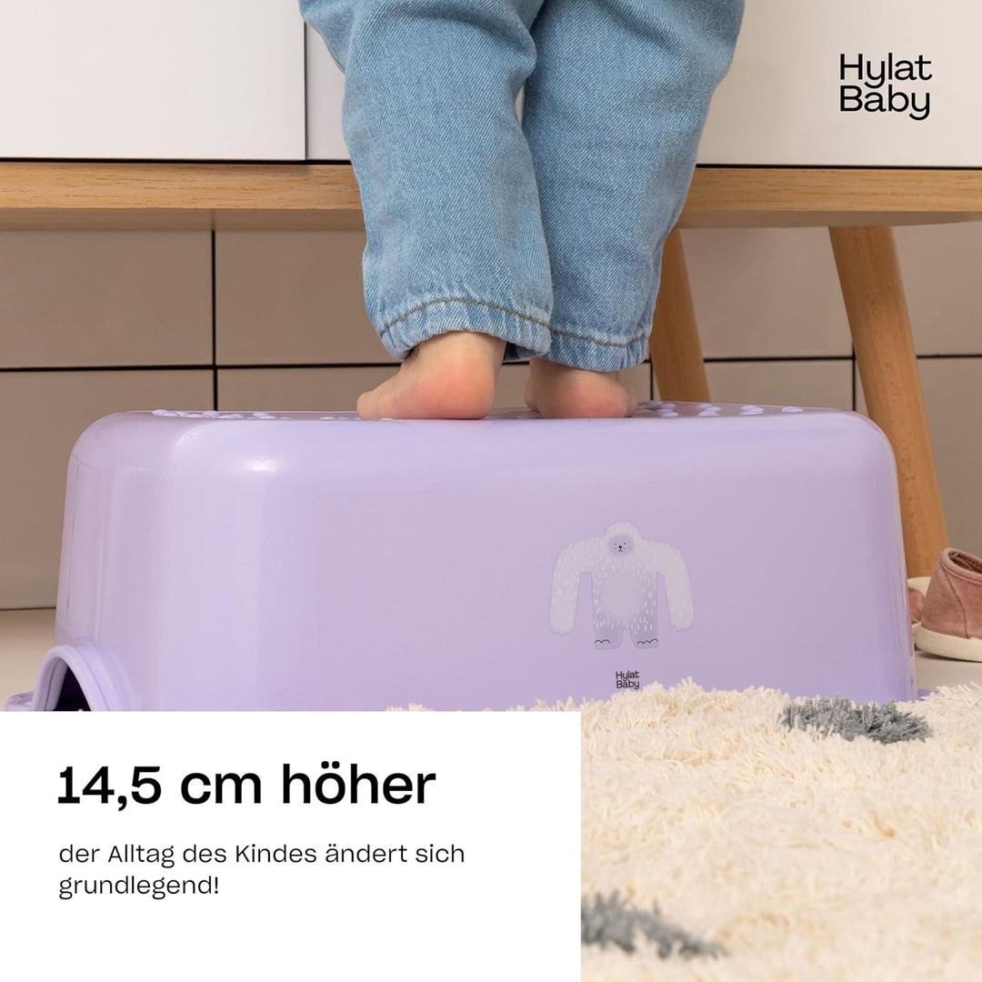 Hylat Baby 3in1 Töpfchen-Set für Kinder - Toilettensitz, Tritthocker & Töpfchen - Kindertoilette für