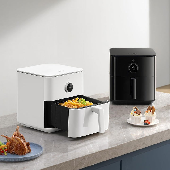 Xiaomi Heissluftfritteuse 6,5L XXL Smart Air Fryer Heissluft Fritteuse, 11 Programmen, Vorheizen&War