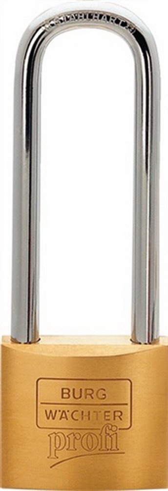 Burg wächter 116hbprofi - Vorhängeschloss 8 x 28 x 110 mm lang Messing