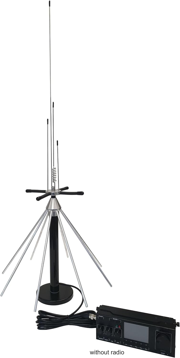 RTL-SDR Blog V3 USB SDR Empfänger Set mit SKYSCAN Desktop Scannerantenne 25–2000 MHz R860/R820T2 RTL
