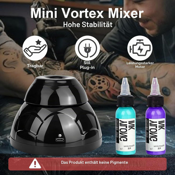 Vortex Mixer Schüttler, 5200 U/min Mini Vortex Paint Mixer, Paint Shaker für Nagelstudios, Farbschüt