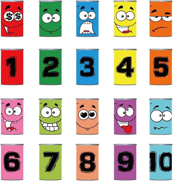 Ulifeme Dosenwerfen, Spielzeug Garten Spiele Kinder für Kindergeburtsta und Andere Party, 10 pcs Läc