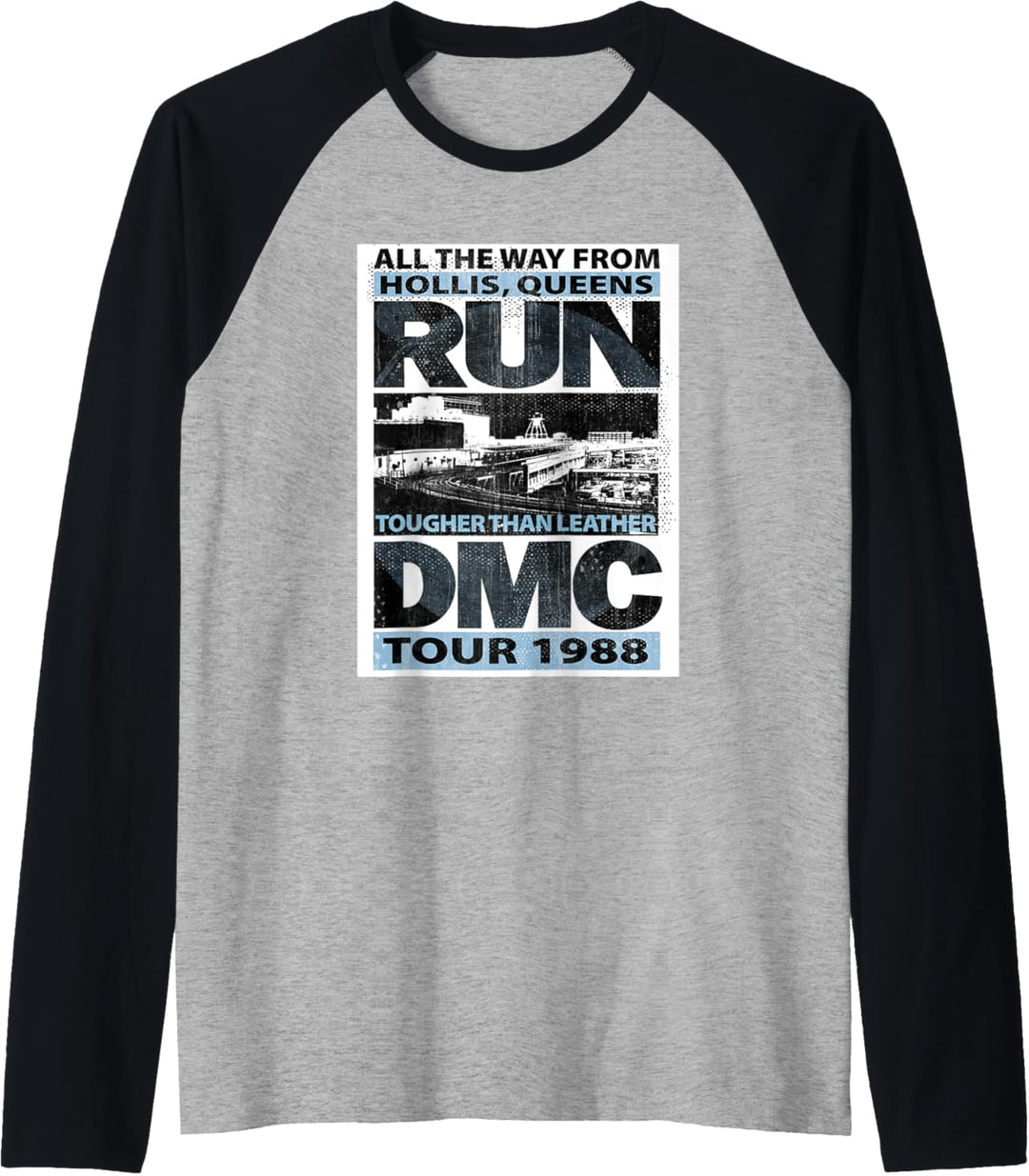 RUN DMC Tougher Than Leather Tour Raglan