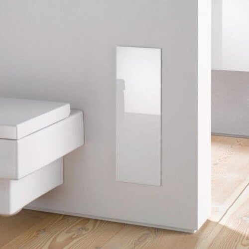 EMCO Asis 2.0 WC-Bürstengarnitur-Unterputz-Modul, platzsparender Stauraum aus hochwertigem Aluminium