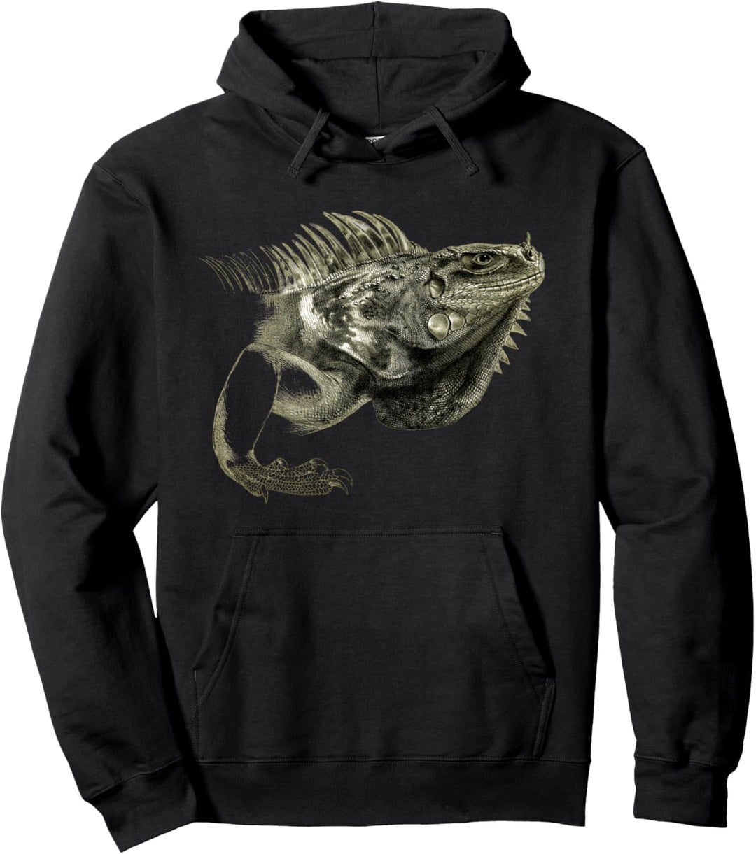 Leguan Eidechse Schöner Leguan Pullover Hoodie