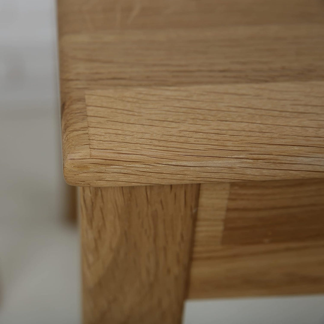 Krok Wood Couchtisch Tomas aus Massivholz (Eiche, 75 x 50 x 45 cm) 75 x 50 x 45 cm Eiche, 75 x 50 x