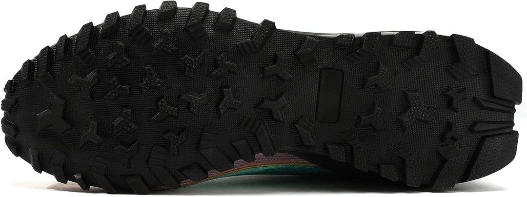 Kricely Traillaufschuhe Herren Leicht Atmungsaktiv Wanderstiefel rutschfest Laufschuhe Outdoor Fitne