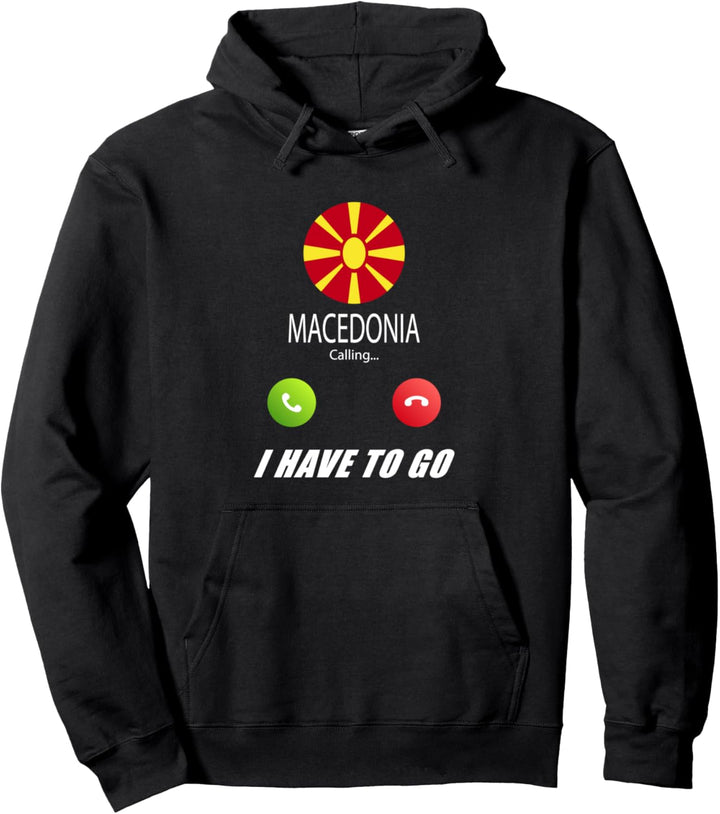 Mazedonien-Flagge, Souvenir Mazedonien ruft Pullover Hoodie