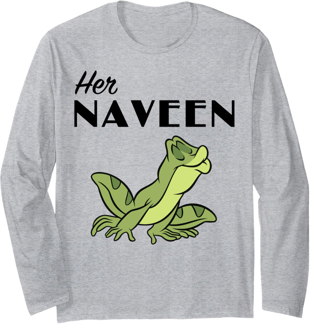 Disney The Princess And The Frog Her Naveen Langarmshirt