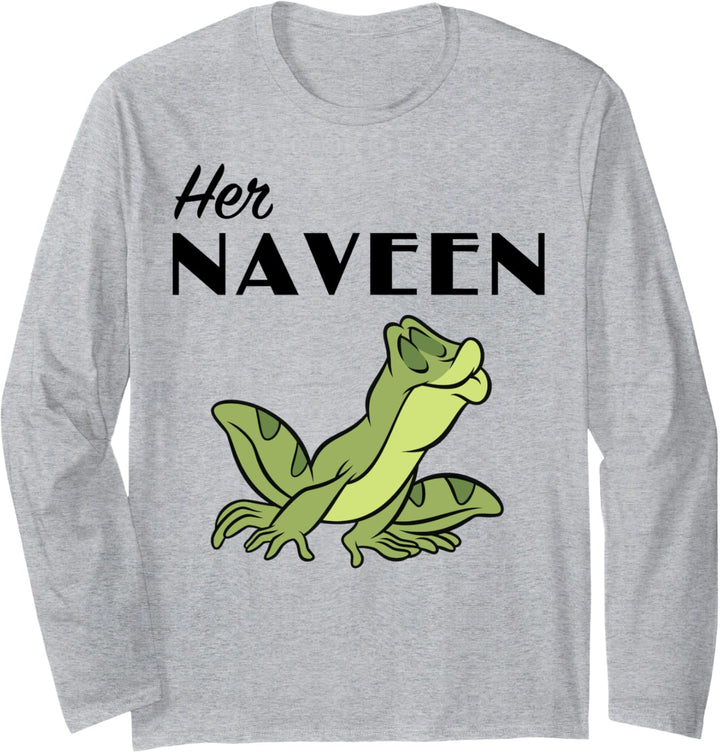 Disney The Princess And The Frog Her Naveen Langarmshirt