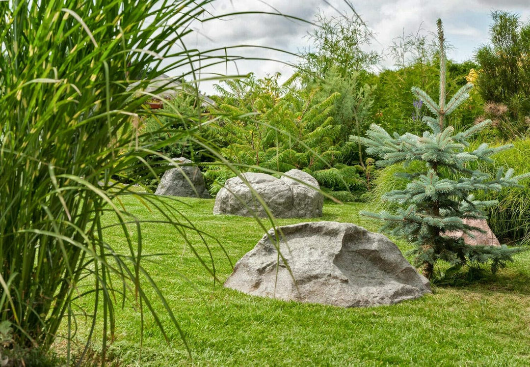 Kunstfelsen Für Garten Abdeckung Für Poolpumpe Sandfilteranlage Gullideckel Dekosteine Felsen Für Sc