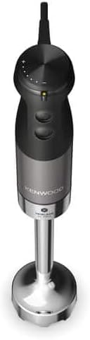 Kenwood HBM80.327BK Triblade XL Pro Stabmixer, Metallbesen, Zerkleinerer, Kartoffelstampfer, Messbec