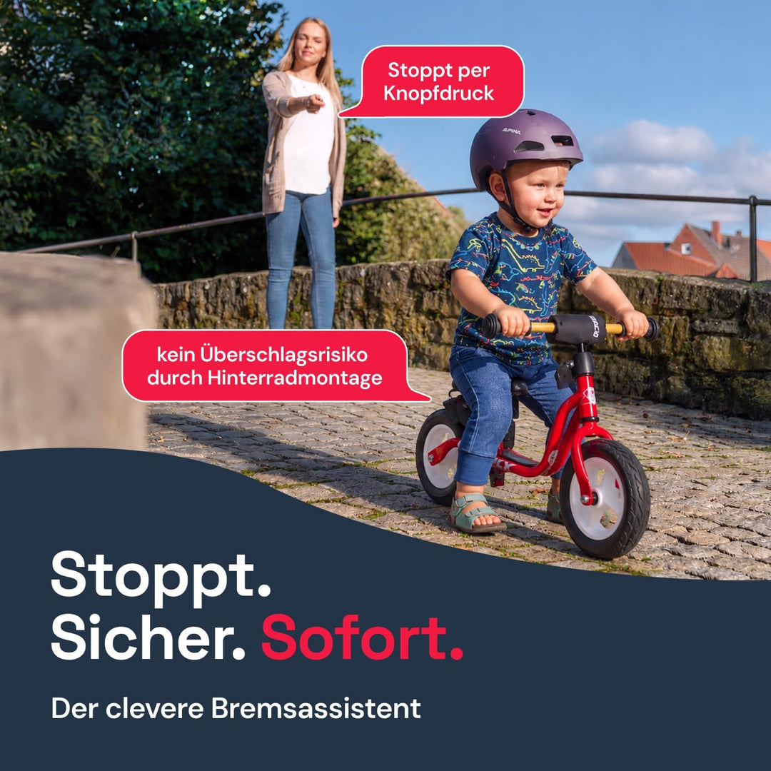 mySTOPY Bremsassistent für PUKY LR M Laufrad mit Motiv I für Kinder ab 2,5 Jahre | integriertes Rück