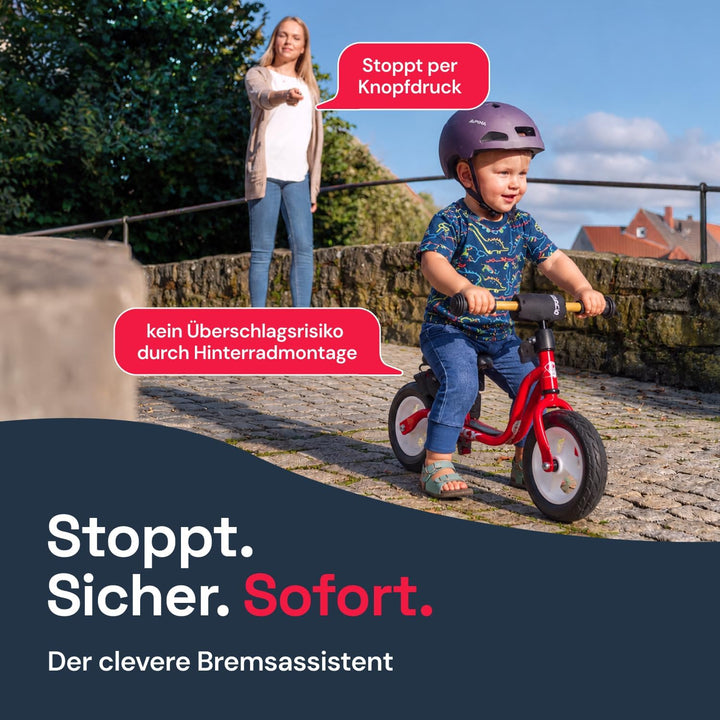 mySTOPY Bremsassistent für PUKY LR M Laufrad mit Motiv I für Kinder ab 2,5 Jahre | integriertes Rück