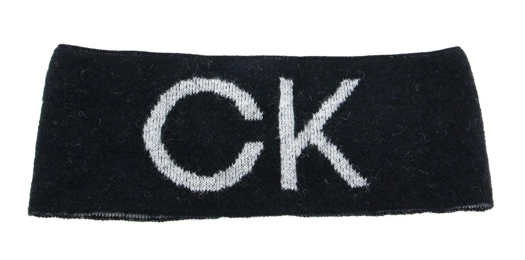 Calvin Klein Elevated Monogram Headband CK Black