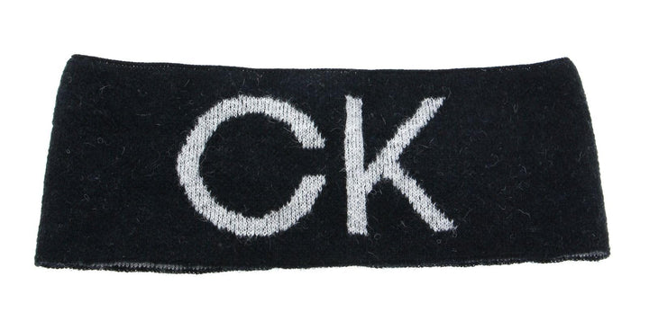 Calvin Klein Elevated Monogram Headband CK Black