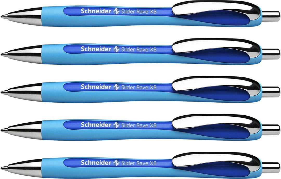 Schneider Slider Rave XB Kugelschreiber (Strichstärke: XB, dokumentenechte Mine, Made in Germany) 5