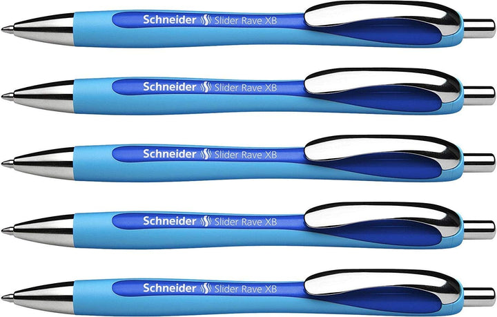 Schneider Slider Rave XB Kugelschreiber (Strichstärke: XB, dokumentenechte Mine, Made in Germany) 5