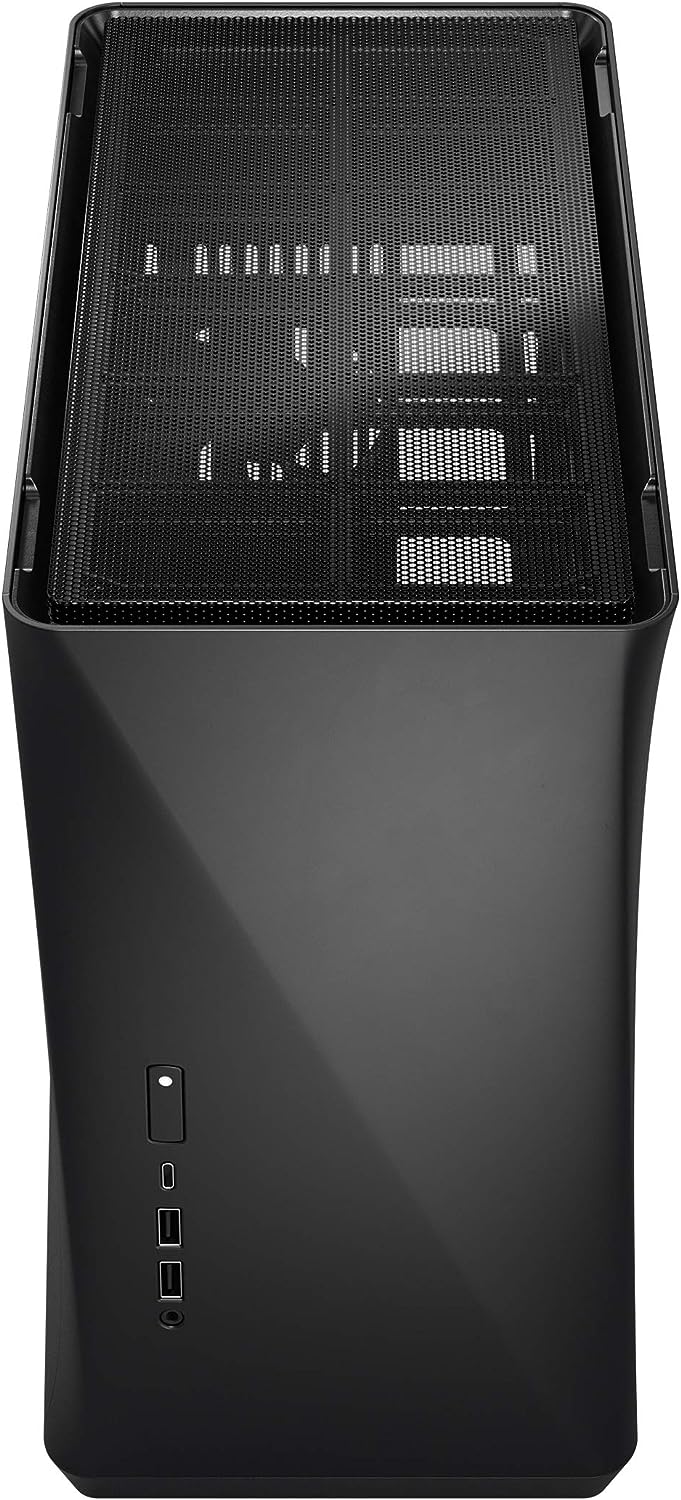 Fractal Design Era ITX Carbon – Tempered Glass – Mini-ITX Gehäuse – Small Form Factor – geeignet für